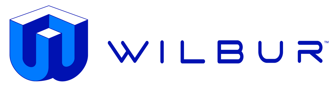 WILBUR™ Logo - Blockchain Aircraft Parts Tracking